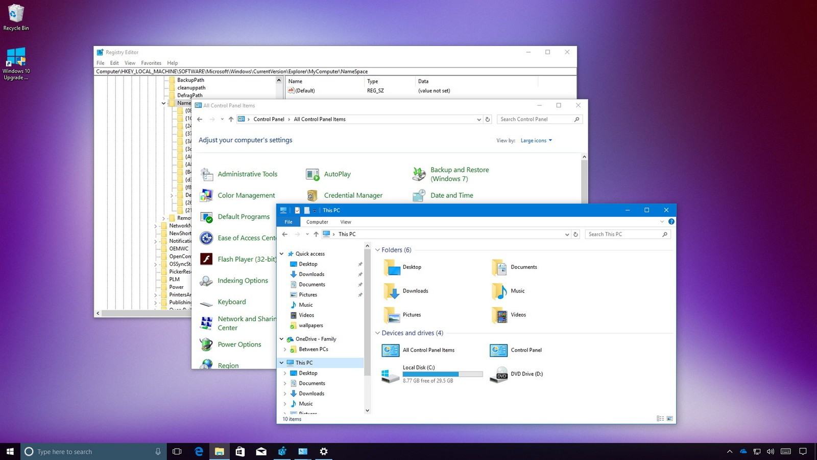 Windows 10 yenileme sorunu
